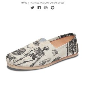 Groove Bags & Custom Kicks Vintage Anatomy Casual Shoes